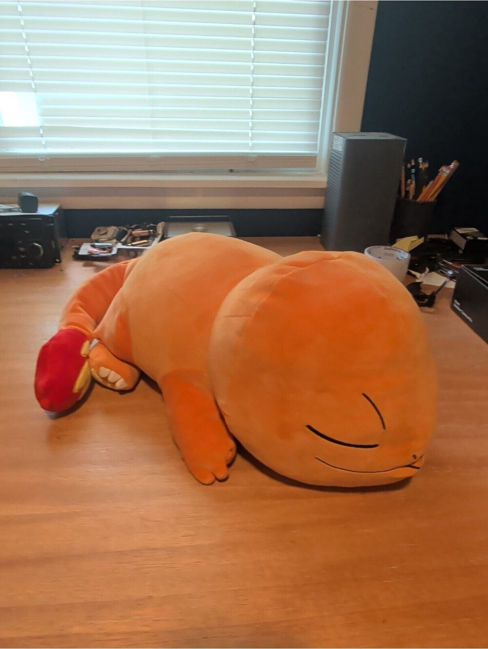 Pokémon Charmander 26" Length Plush Stuffed Animal Sleeping